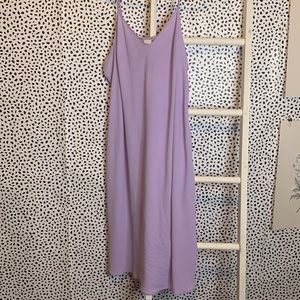 Plus size purple slip dress from target NWT size 2X